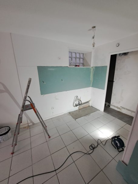 Rénovation cuisine d'un studio