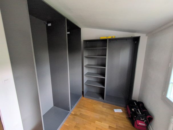 Construction d'un dressing